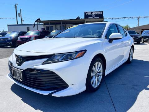2019 Toyota Camry for sale at Velascos Used Car Sales in Hermiston OR