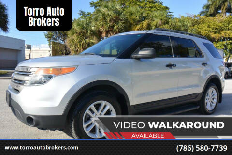 2015 Ford Explorer for sale at Torro Auto Brokers in Miami FL