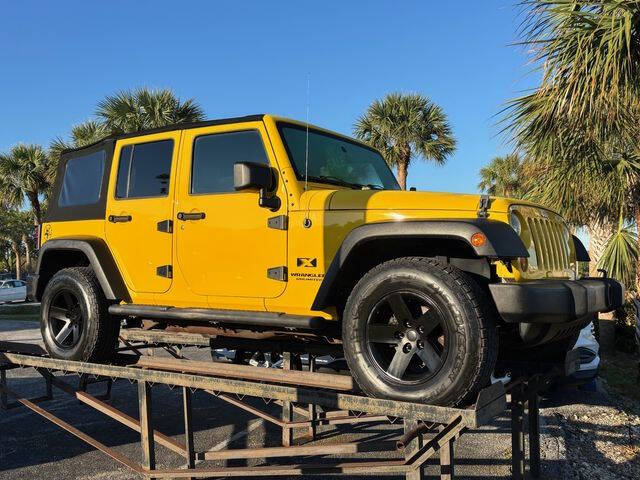 2008 Jeep Wrangler Unlimited for sale at Wheeler Dealer Florida in Fort Myers Beach, FL