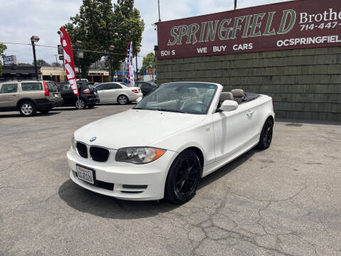 2011 BMW 1 Series for sale at SPRINGFIELD BROTHERS LLC in Fullerton CA