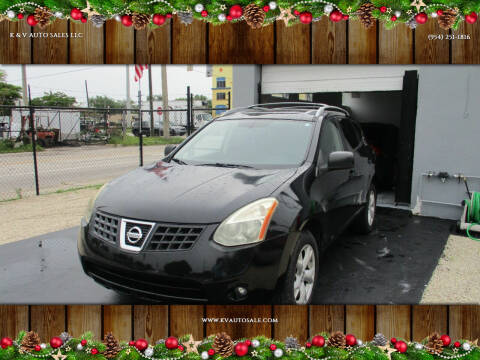 2008 Nissan Rogue for sale at K & V AUTO SALES LLC in Hollywood FL