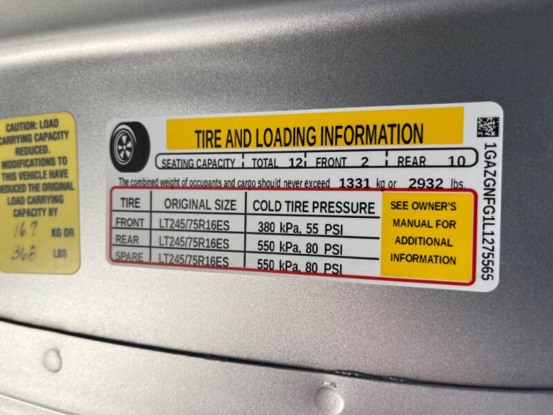 2020 Chevrolet Express LS 3500