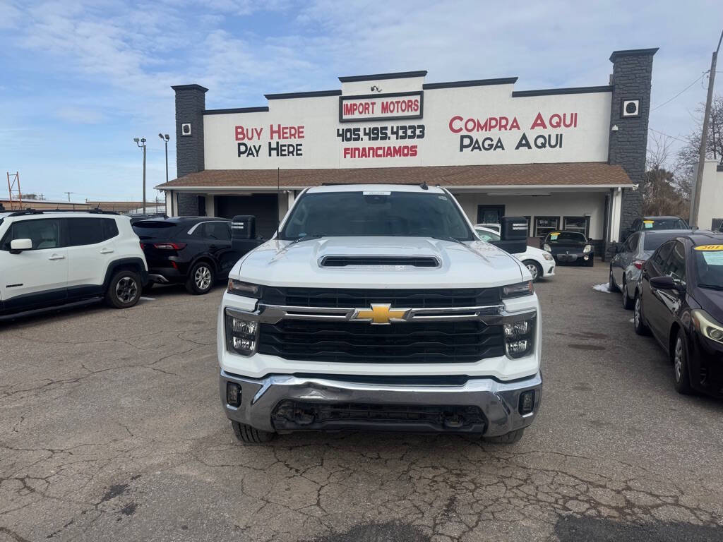 White 2024 Chevrolet Silverado 2500HD LT 4x4 LT 4dr Crew Cab LB 2