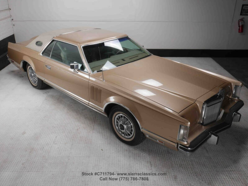1979 Lincoln Continental for sale at Sierra Classics & Imports in Reno NV