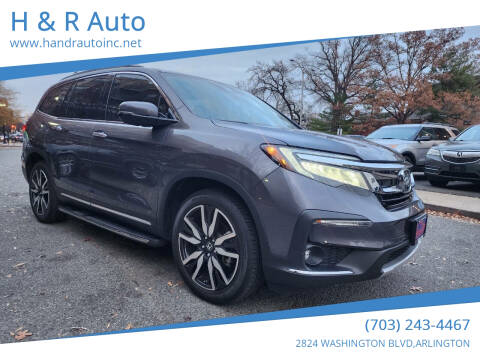 2021 Honda Pilot for sale at H & R Auto in Arlington VA