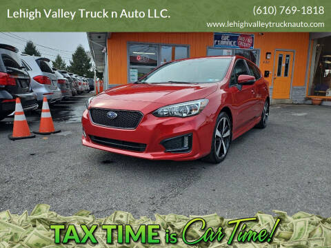 2019 Subaru Impreza for sale at Lehigh Valley Truck n Auto LLC. in Schnecksville PA