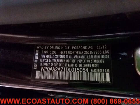 2013 Porsche Panamera 4