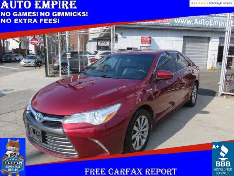 2015 Toyota Camry Hybrid for sale at Auto Empire in Brooklyn NY