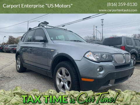 2008 BMW X3 for sale at Carport Enterprise "US Motors" - Kansas in Kansas City KS
