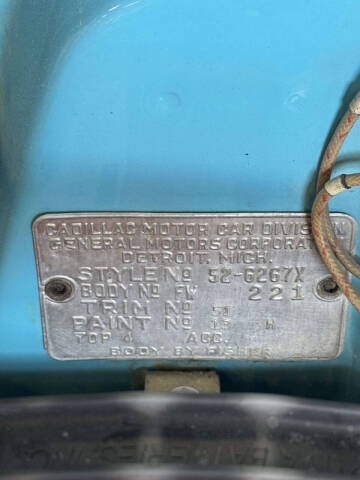 1952 Cadillac Series 62