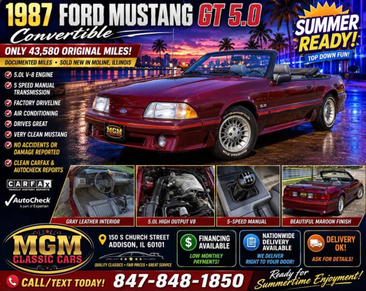 1987 Ford Mustang GT