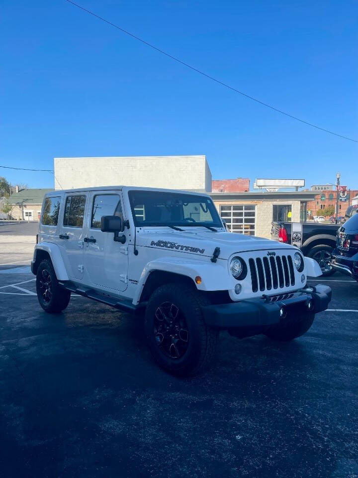 2017 Jeep Wrangler Unlimited for sale at Cars On Main in Findlay, OH