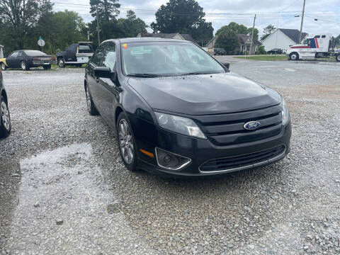 2010 Ford Fusion for sale at R & J Auto Sales in Ardmore AL