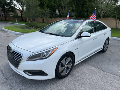 2016 Hyundai Sonata Hybrid for sale at Eden Cars Inc in Hollywood FL