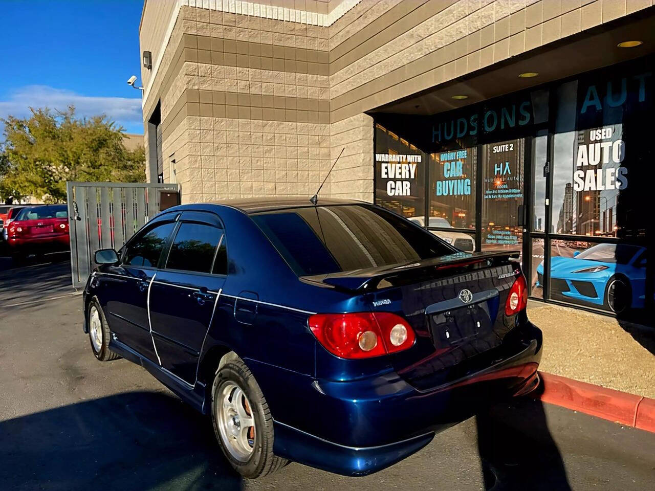 2007 Toyota Corolla for sale at HUDSONS AUTOS in Gilbert, AZ