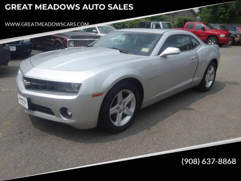 2011 Chevrolet Camaro for sale at GREAT MEADOWS AUTO SALES in Great Meadows NJ
