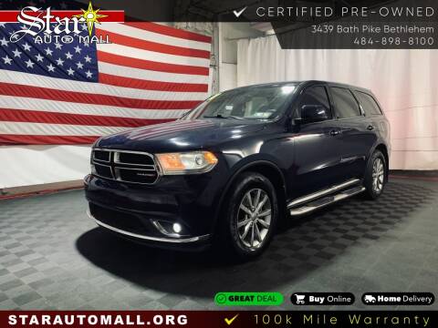 2017 Dodge Durango for sale at STAR AUTO MALL 512 in Bethlehem PA