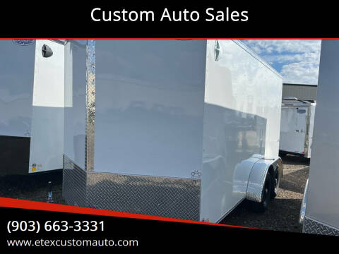 2025 Continental Cargo 7x14 Enclosed Trailer for sale at Custom Auto Sales - TRAILERS in Longview TX