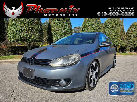 2012 Volkswagen Golf for sale at Phoenix Motors Inc in Raleigh NC