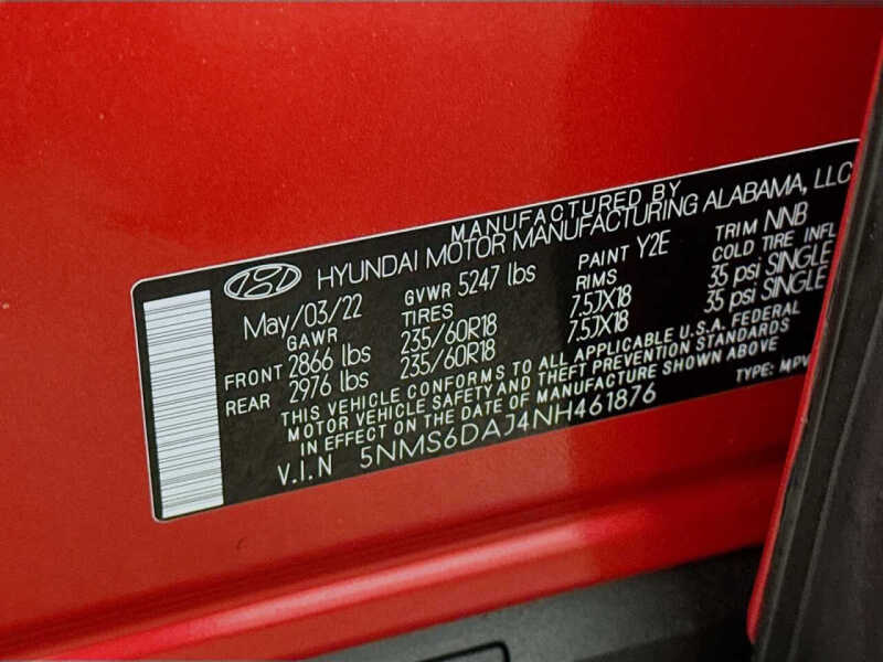 2022 Hyundai Santa Fe XRT