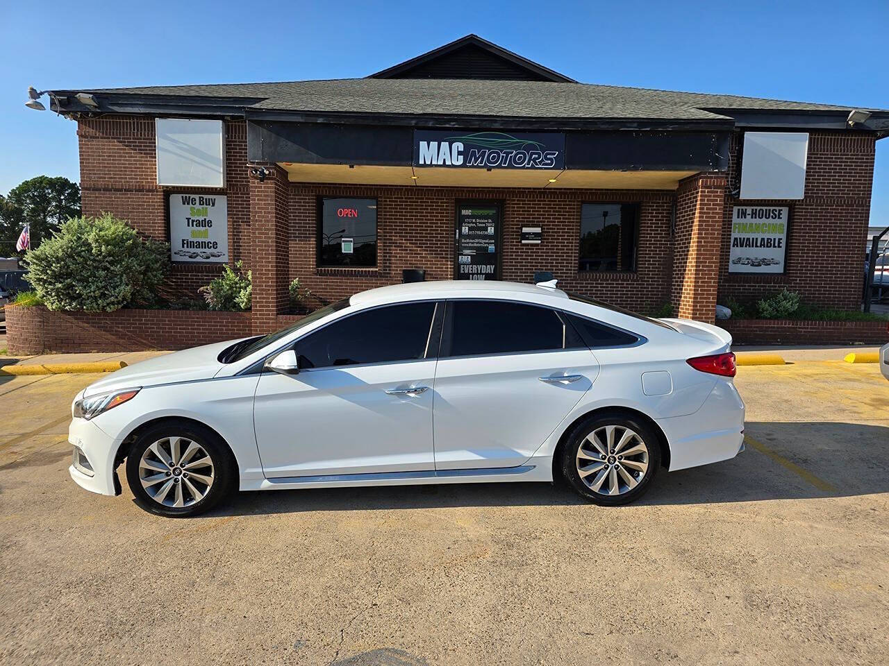 2016 Hyundai SONATA for sale at Mac Motors in Arlington, TX