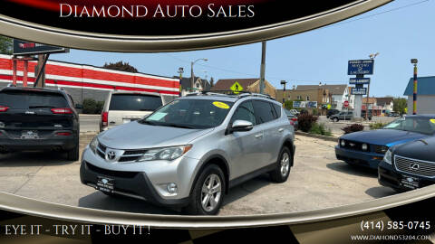 2013 Toyota RAV4 for sale at DIAMOND AUTO SALES LLC in Milwaukee WI
