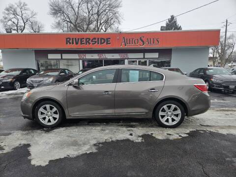 2010 Buick LaCrosse for sale at RIVERSIDE AUTO SALES in Sioux City IA