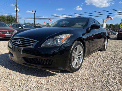 2009 Infiniti G37 Coupe for sale at CROWN AUTO in Spring TX