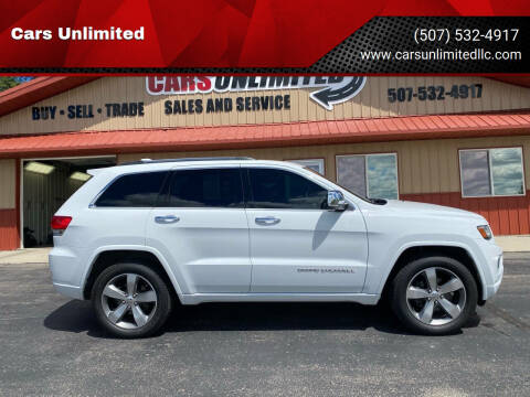 2014 Jeep Grand Cherokee for sale at Cars Unlimited in Marshall MN