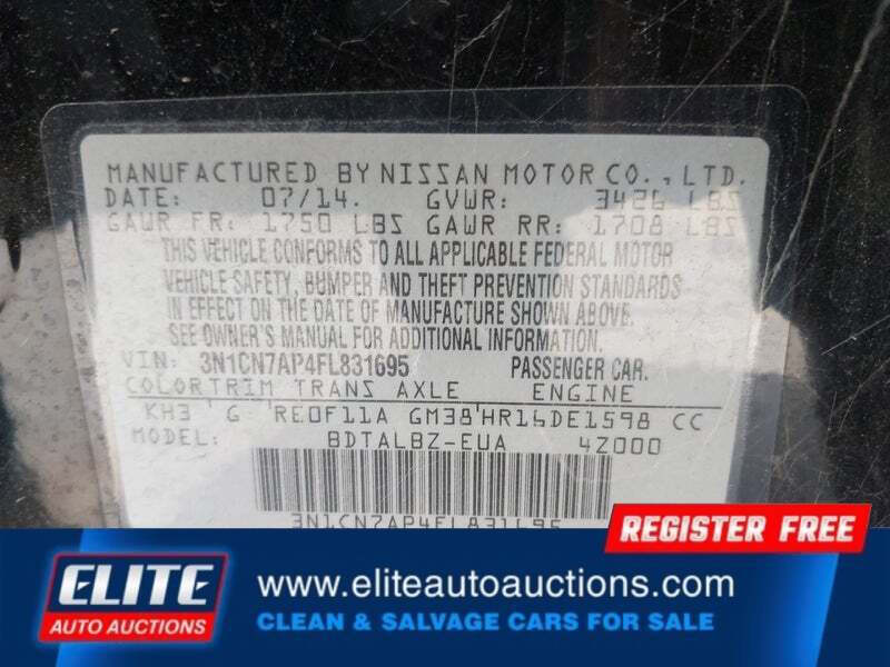 2015 Nissan Versa 1.6 SV