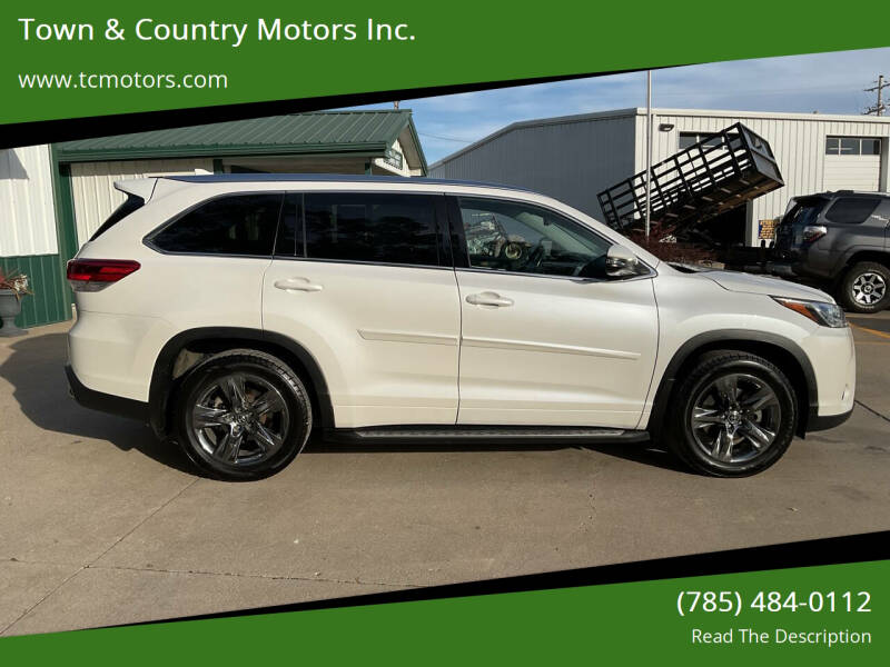 2018 Toyota Highlander Limited Platinum