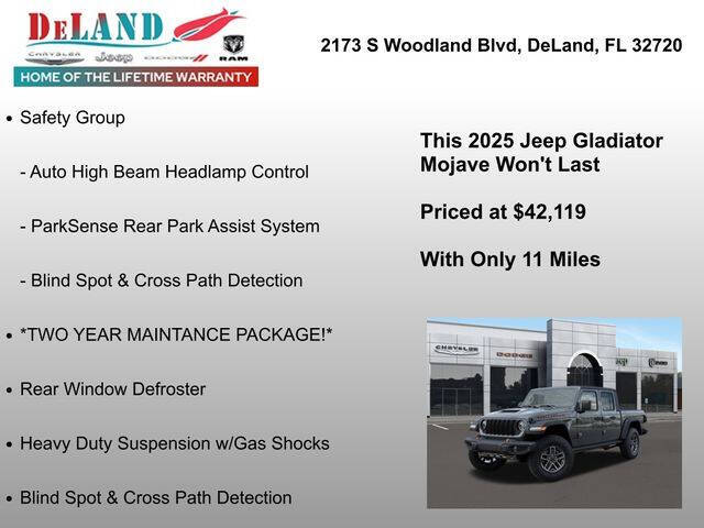 2025 Jeep Gladiator Mojave