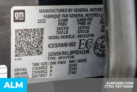 2023 Chevrolet Tahoe RST