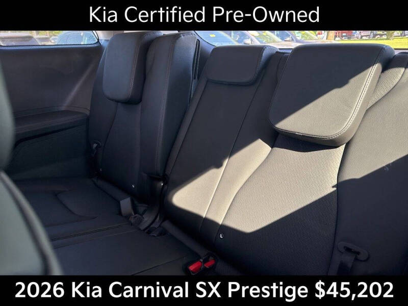 2026 Kia Carnival SX Prestige