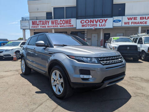 2015 Land Rover Range Rover Evoque for sale at Convoy Motors LLC in National City CA