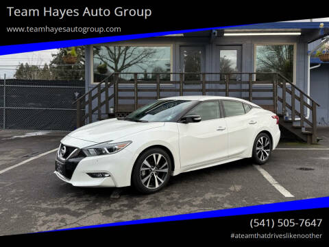 2018 Nissan Maxima for sale at Team Hayes Auto Group in Eugene OR