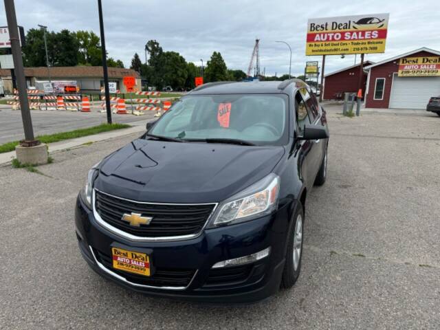 2016 Chevrolet Traverse for sale at BEST DEAL AUTO SALES in Moorhead, MN