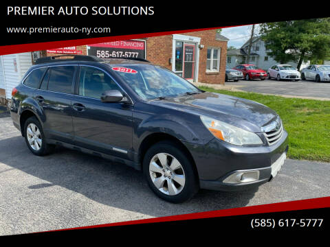 2011 Subaru Outback for sale at PREMIER AUTO SOLUTIONS in Spencerport NY