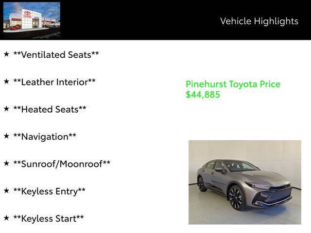 2025 Toyota Crown Platinum