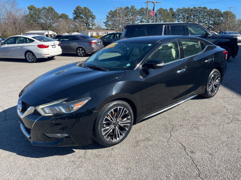 2017 Nissan Maxima for sale at Greenville Motor Company in Greenville NC