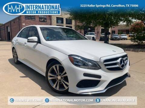 2014 Mercedes-Benz E-Class for sale at International Motor Productions in Carrollton TX