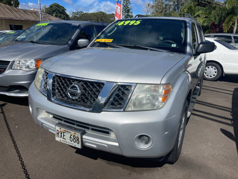 2012 Nissan Pathfinder for sale at PACIFIC ISLAND AUTO SALES in Wahiawa HI