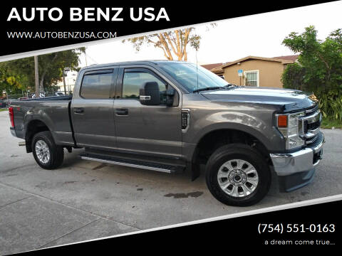 2021 Ford F-250 Super Duty for sale at AUTO BENZ USA in Fort Lauderdale FL