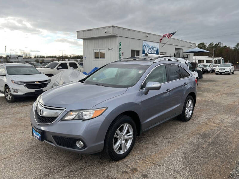 2013 Acura RDX for sale at Mountain Motors LLC in Spartanburg SC