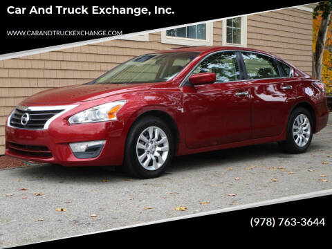 2015 Nissan Altima for sale at Car and Truck Exchange, Inc. in Rowley MA