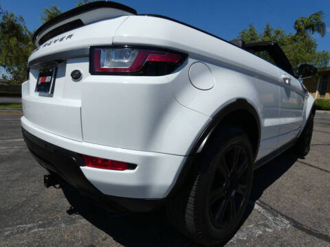 2018 Land Rover Range Rover Evoque Convertible SE Dynamic