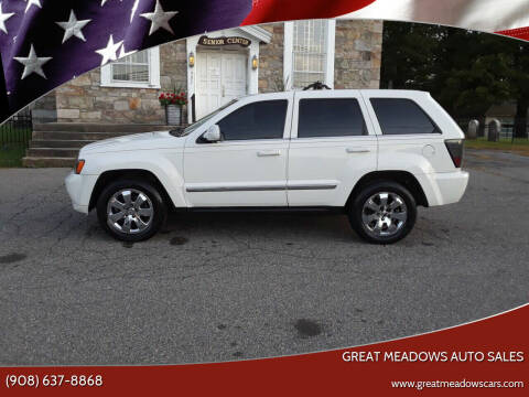 2008 Jeep Grand Cherokee for sale at GREAT MEADOWS AUTO SALES in Great Meadows NJ