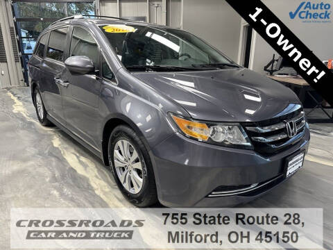 2016 Honda Odyssey for sale at Crossroads Car & Truck in Milford OH