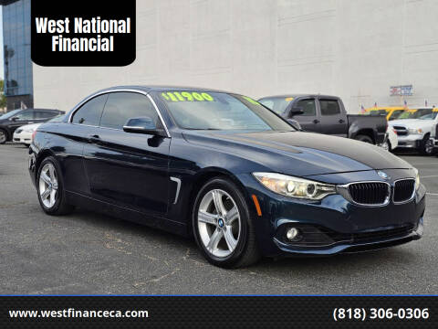 2015 BMW 4 Series for sale at West National Financial in Van Nuys CA