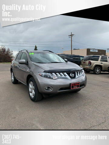 2010 Nissan Murano for sale at Quality Auto City Inc. in Laramie WY